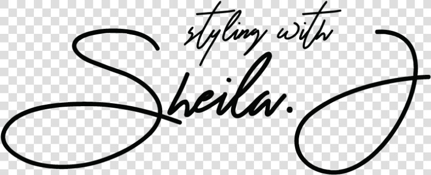 Styling With Sheila J   Calligraphy  HD Png DownloadTransparent PNG