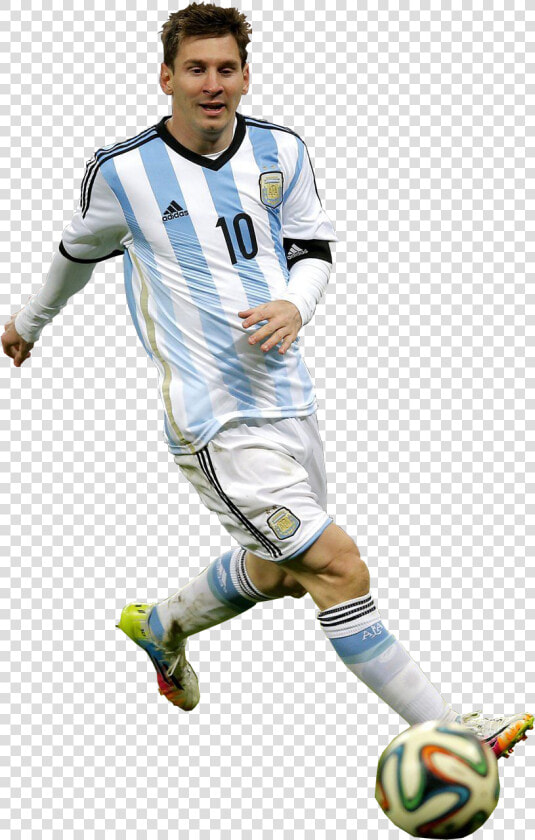 Messi Argentina 2014 Png   Messi Argentina White Background  Transparent PngTransparent PNG