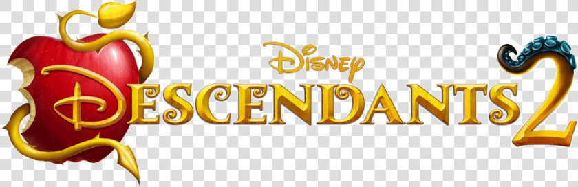 Transparent Mal Descendants Png   Disney Descendants 2 Logo Png  Png DownloadTransparent PNG