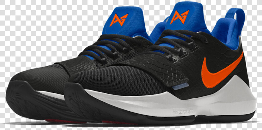 Nikeid Pg 1 Okc Thunder Colors   Paul George Shoes Okc  HD Png DownloadTransparent PNG