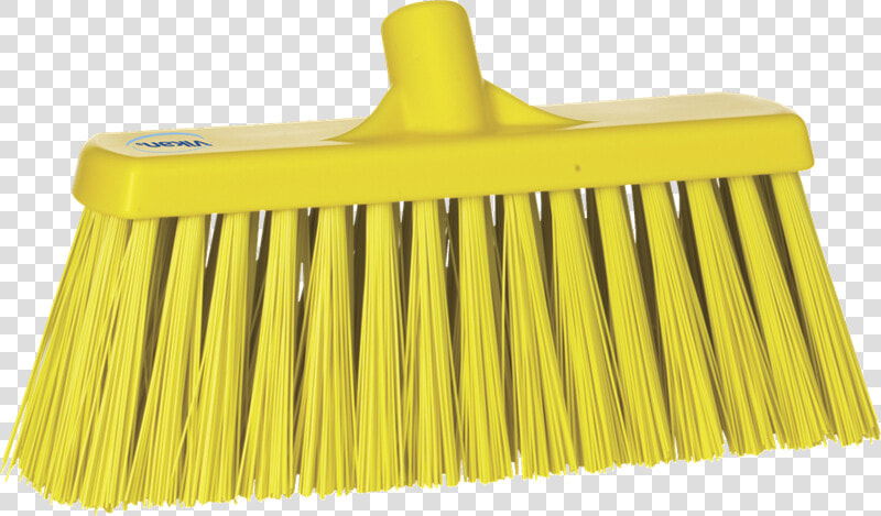 Vikan Hygiene 2915 6 Broom 30cm  Yellow  Stiff  330mm   Thick Bristle Broom  HD Png DownloadTransparent PNG