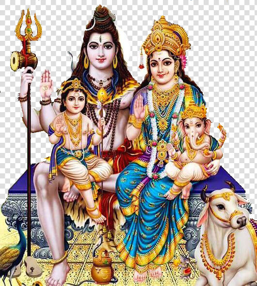 Shiv Sanker Family Logo   Shiva God  HD Png DownloadTransparent PNG