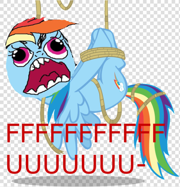 Rainbow Dash Tied Up  HD Png DownloadTransparent PNG