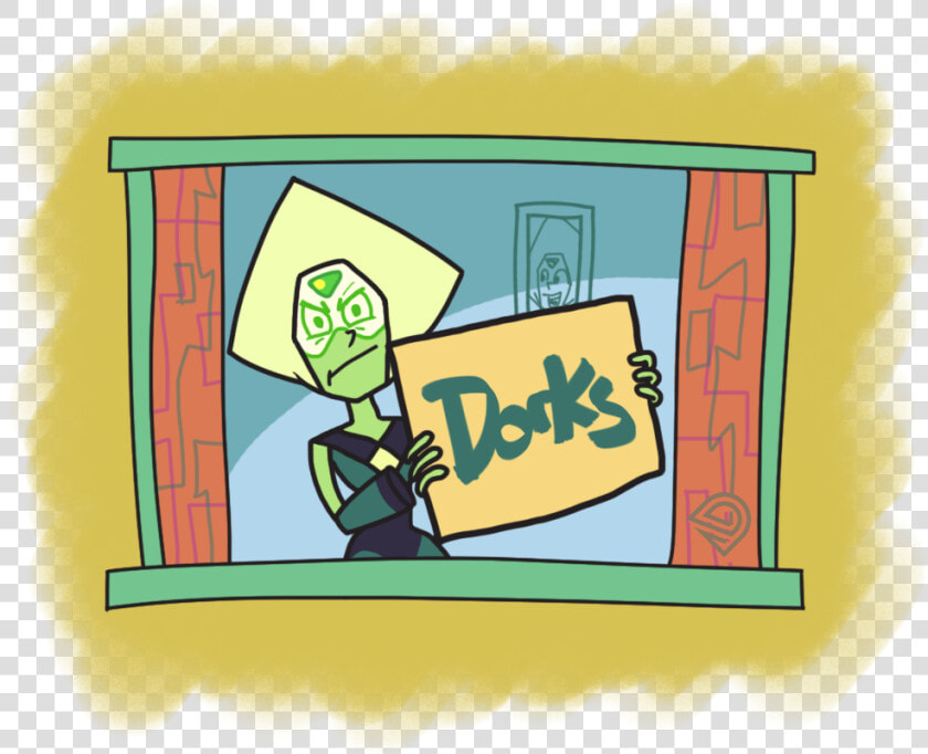 ” updated With A Suggestion From Reddit   Meme Peridot Clod Steven Universe  HD Png DownloadTransparent PNG