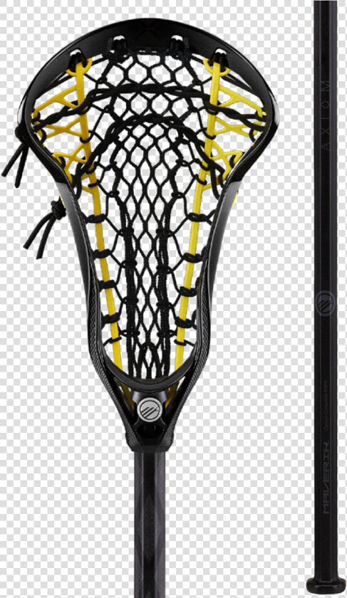 Axiom Vm Black Yellow 1 1    Women  39 s Lacrosse Mesh  HD Png DownloadTransparent PNG