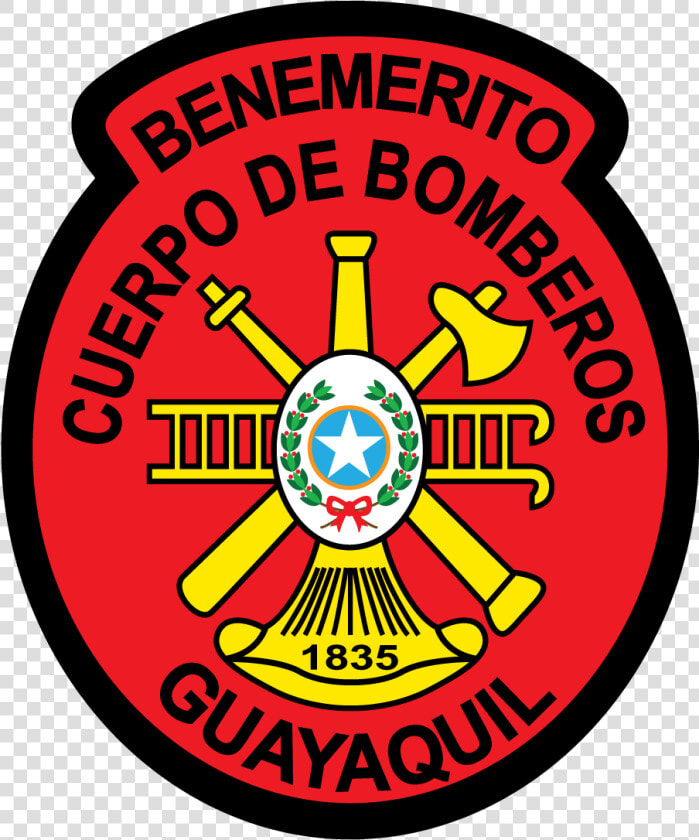 Bomberos Logo   Benemerito Cuerpo De Bomberos De Guayaquil  HD Png DownloadTransparent PNG