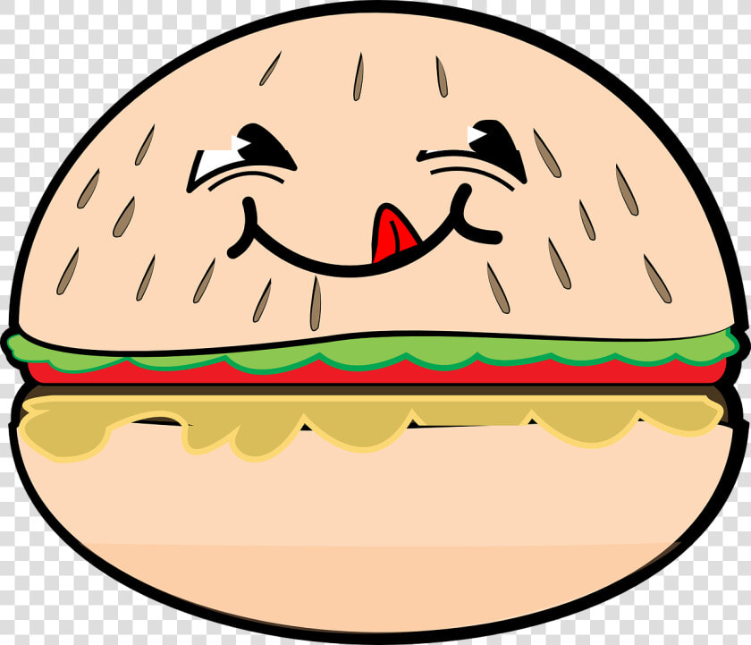 Gambar Burger Kartun Lucu  HD Png DownloadTransparent PNG