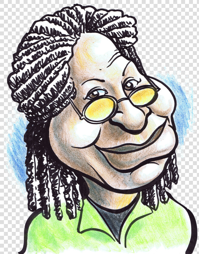 Caricature Body Png   Png Download   Whoopi Goldberg Collection Cover  Transparent PngTransparent PNG