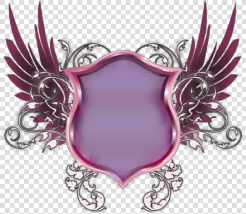  escudo  emblem  shield  emblema  vector  vetor  lucianoballack   Blue Shield With Wings  HD Png DownloadTransparent PNG