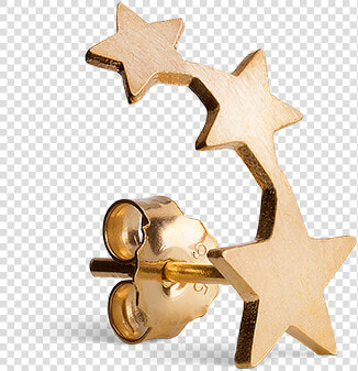 Row Of Stars Stud Title Row Of Stars Stud   Earring  HD Png DownloadTransparent PNG