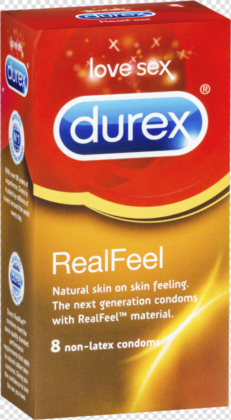 Durex Real Feel Condoms   Condom Real Feel  HD Png DownloadTransparent PNG