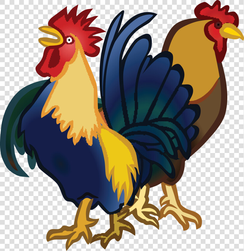 Gambar Kartun Ayam Jago  HD Png DownloadTransparent PNG