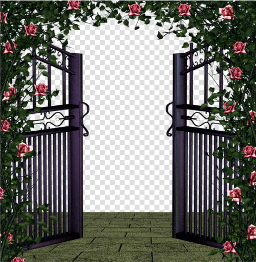 Transparent Garden Gate Clipart   Garden Gate Png  Png DownloadTransparent PNG