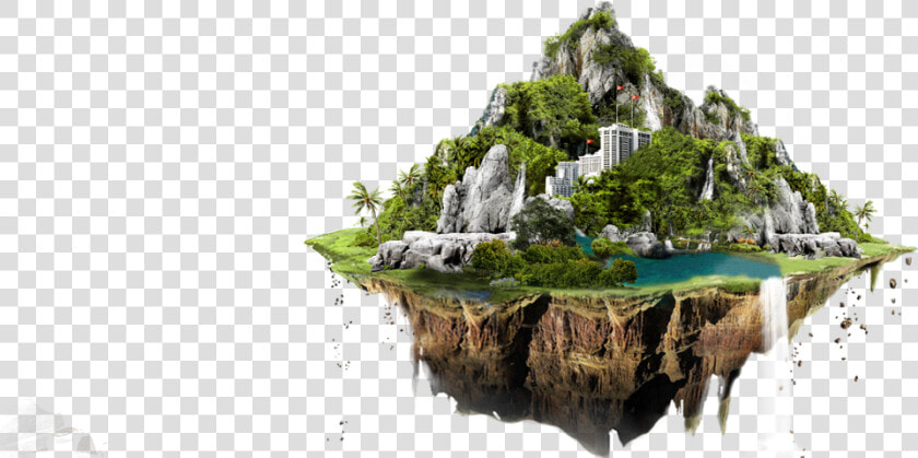 Transparent Isla Clipart   Floating Island Png  Png DownloadTransparent PNG