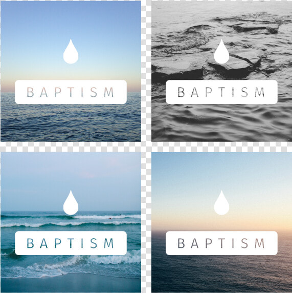 Baptism Logo Branding Drip Drop Rock Water Baptism   Sea  HD Png DownloadTransparent PNG