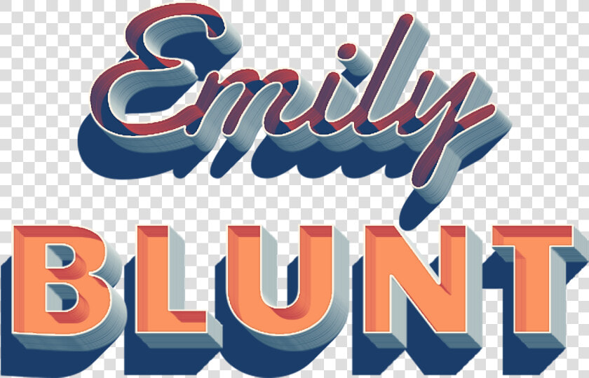 Emily Blunt Name Logo Png   Calligraphy  Transparent PngTransparent PNG