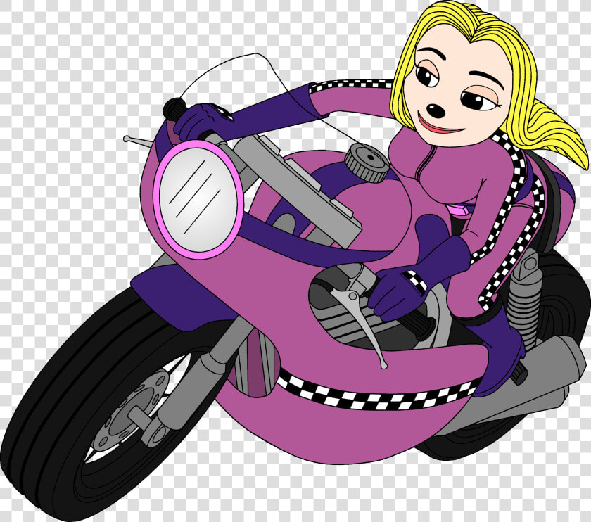 Heartfilia As A Motorbike Racer   Motorcycle  HD Png DownloadTransparent PNG