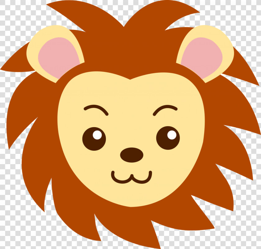 Large Size Of How To Draw A Cartoon Lion Step By Easy   Cartoon Lion Face Drawing  HD Png DownloadTransparent PNG