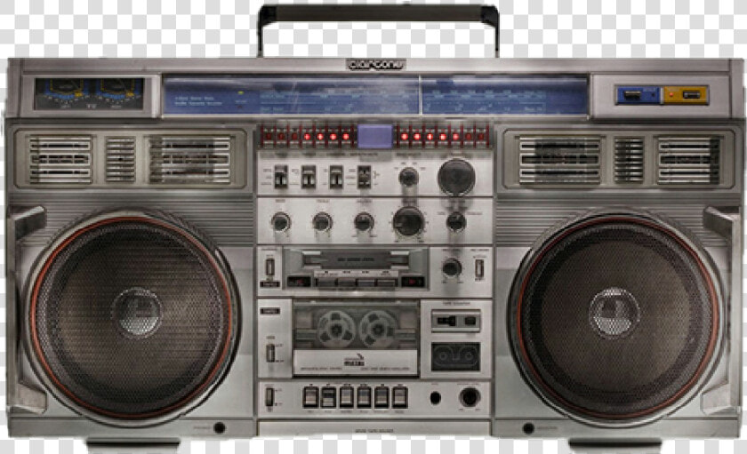  boombox  80s  stereo  radio  remixit  sticker  hiphop   Old School Speaker Box  HD Png DownloadTransparent PNG