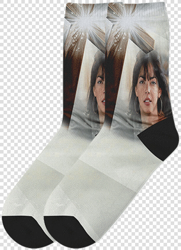 Allover Wooden Cross Socks   Sock  HD Png DownloadTransparent PNG