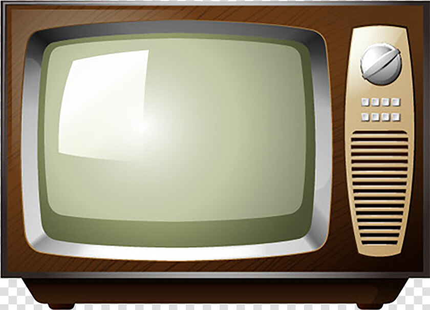 Television Stock Illustration   Retro Television Transparent  HD Png DownloadTransparent PNG