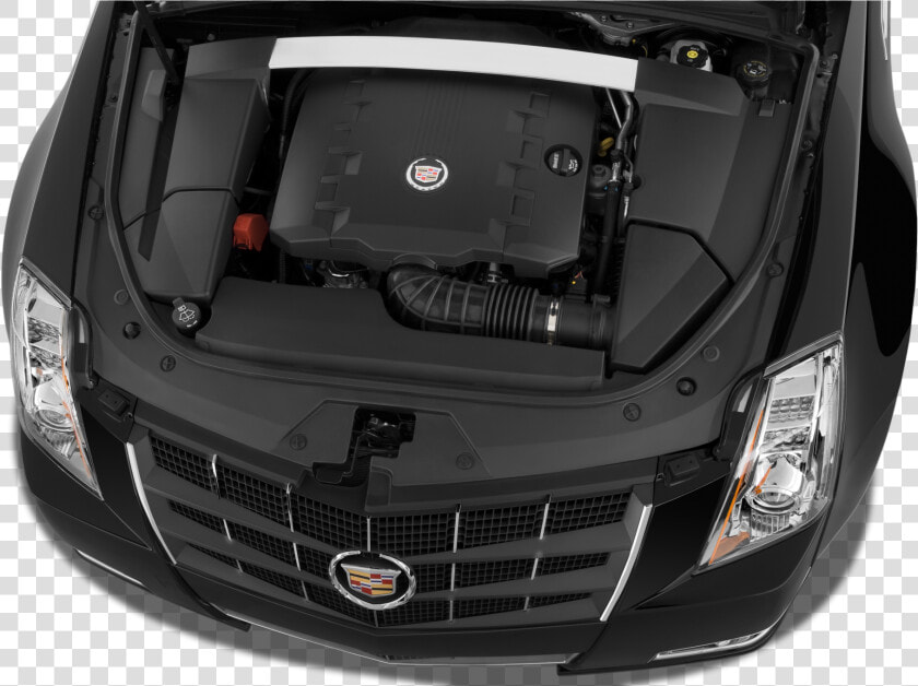 Transparent Headlights Png   Cadillac Cts 2010 Engine  Png DownloadTransparent PNG