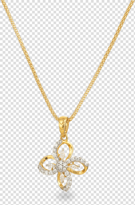 22ct Gold Floral Pendant   Bijou Brigitte Kette Gold Baum  HD Png DownloadTransparent PNG