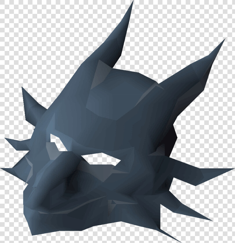 Old School Runescape Wiki   Ro Ghoul Black Dragon Mask  HD Png DownloadTransparent PNG