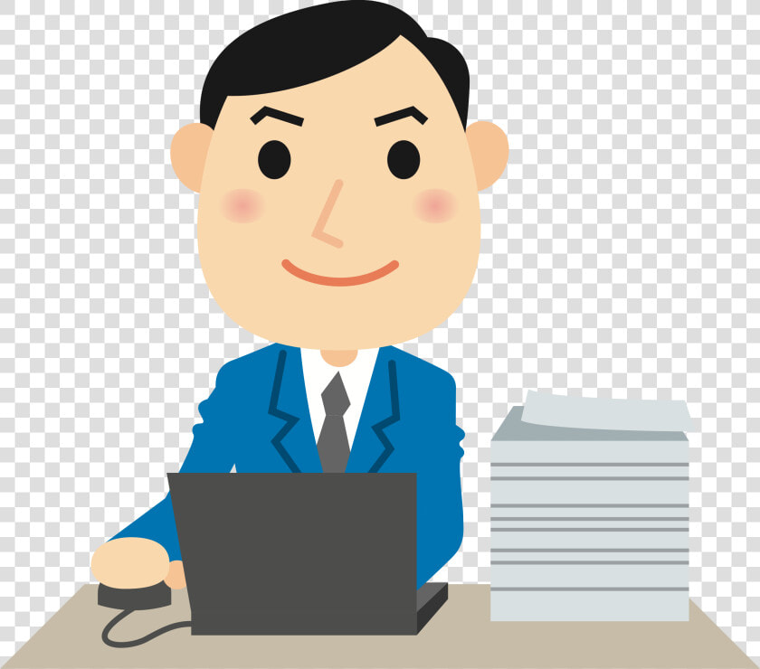 Transparent Person On Computer Clipart   Clipart Male Using Computer  HD Png DownloadTransparent PNG