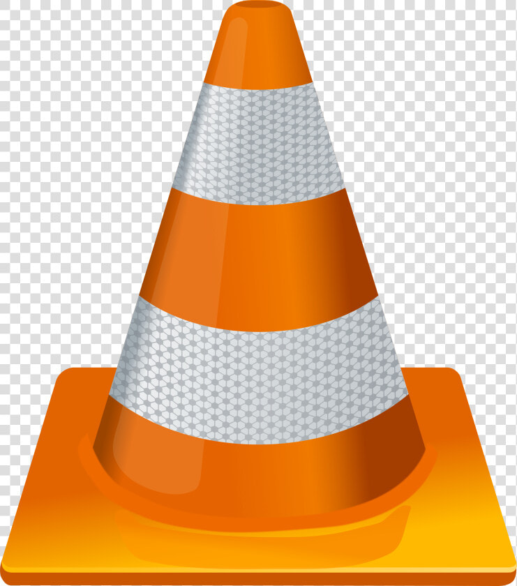 Vlc Player Icon Vector Traffic Cone   Vlc Media Player Icon  HD Png DownloadTransparent PNG