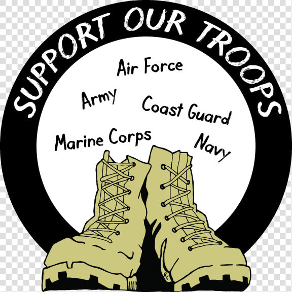 Support Our Troops Boots  HD Png DownloadTransparent PNG