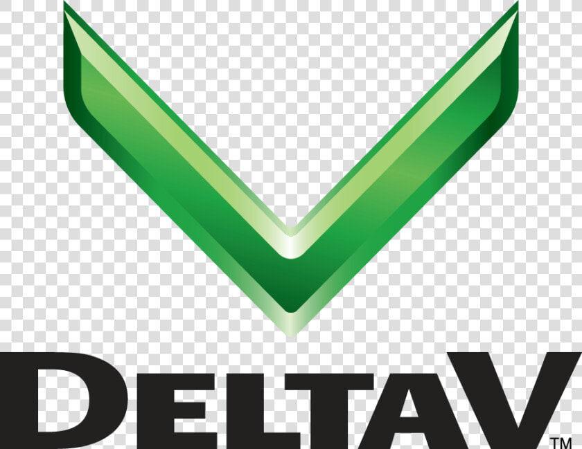 Deltav Black Logo   Delta V Emerson  HD Png DownloadTransparent PNG