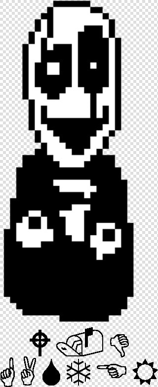 Wd Gaster Png   Undertale Gaster  Transparent PngTransparent PNG