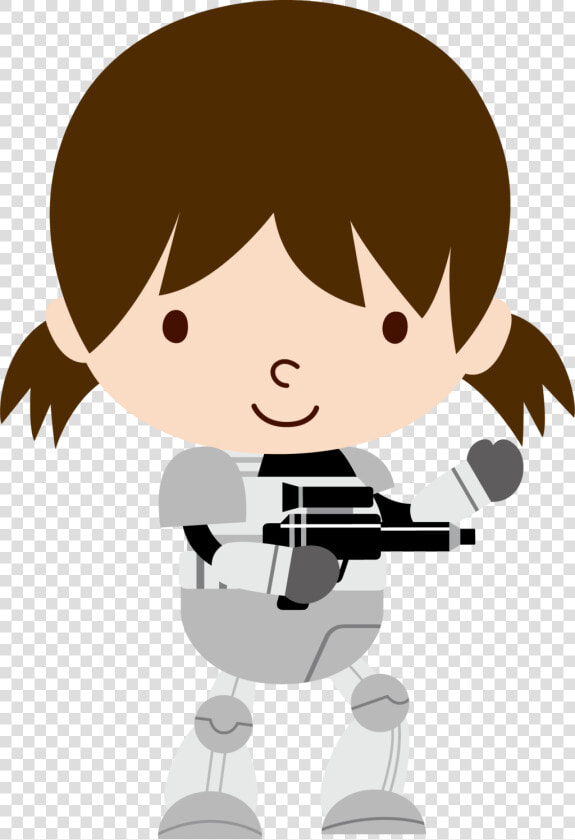 Storm Trooper Girl By Chrispix326 Storm Trooper Girl   Cartoon  HD Png DownloadTransparent PNG