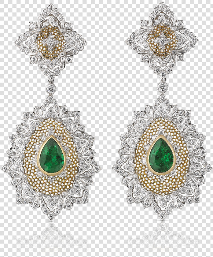 Buccellati   Earrings   Esmeralda Earrings   High Jewelry   Buccellati Earrings High Jewelry  HD Png DownloadTransparent PNG