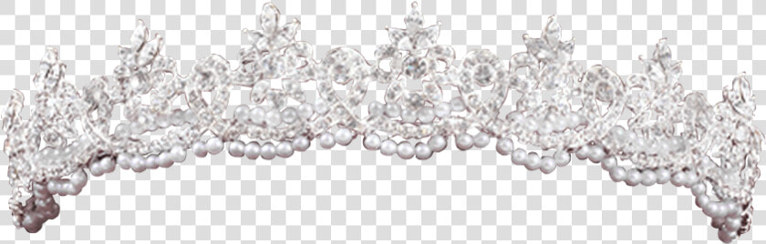 Rhinestone And Pearl Royal Headband   Headpiece  HD Png DownloadTransparent PNG