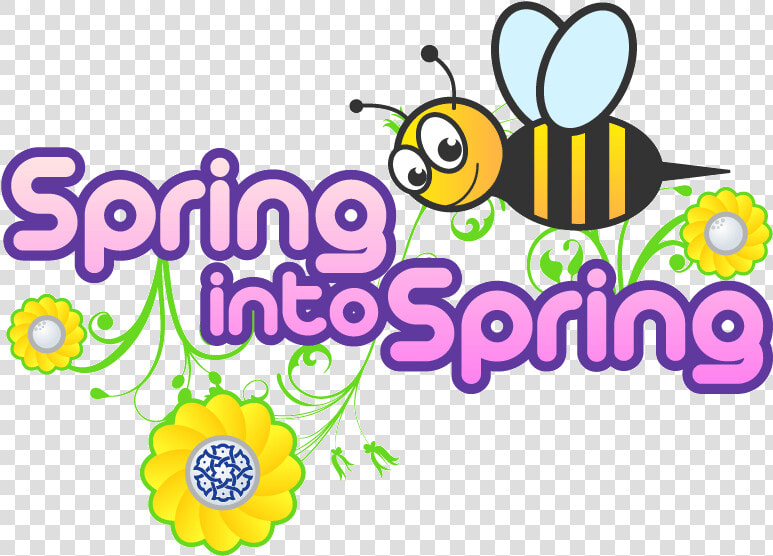 Spring Into Spring Clipart  HD Png DownloadTransparent PNG