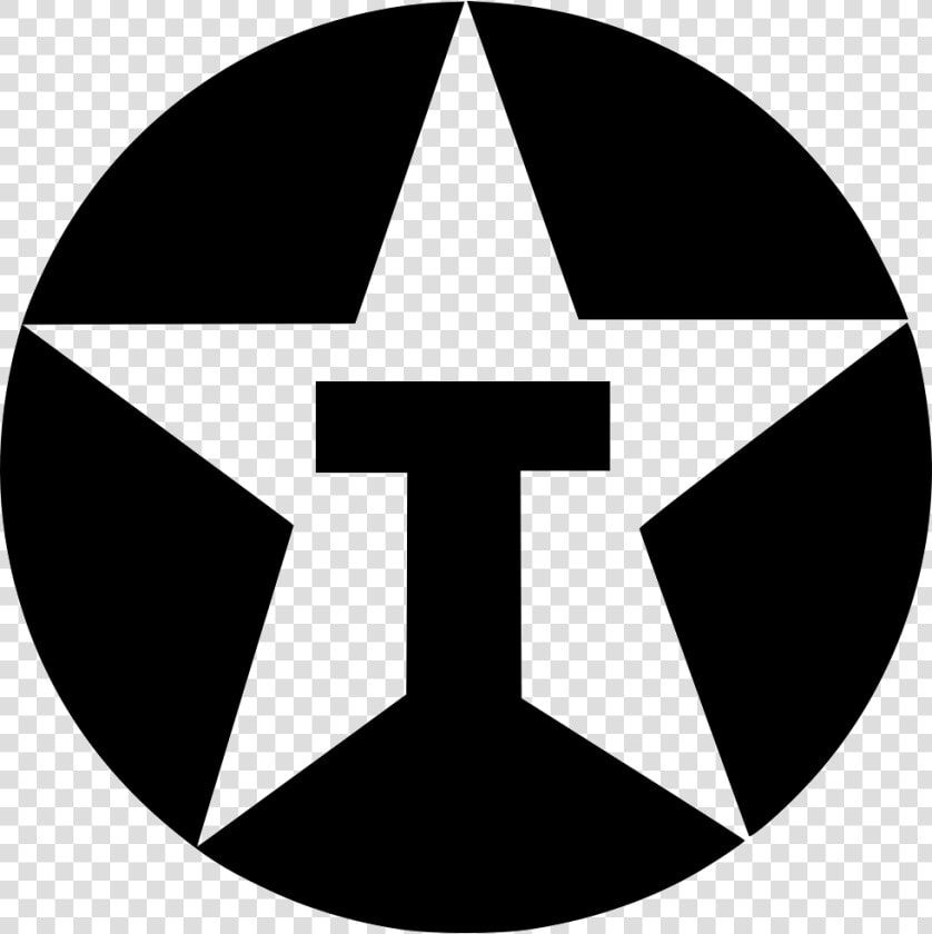 Texaco Brand Logo Identity Logotype Star Round   Texaco Logo Png  Transparent PngTransparent PNG