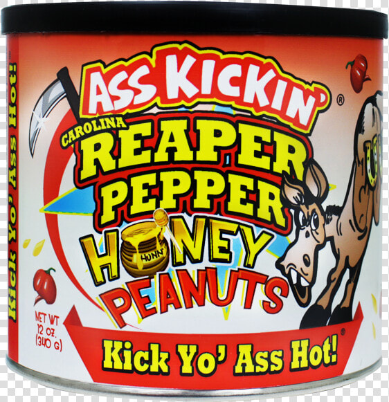 Ass Kickin’ Carolina Reaper Pepper Honey Peanuts   Carolina Reaper Nötter  HD Png DownloadTransparent PNG