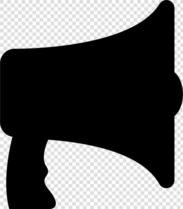 Megaphone Or Speaker Silhouette Svg Png Icon Free Download   Speaker Silhouette Icon  Transparent PngTransparent PNG