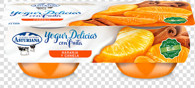 Yogur Con Naranja Y Canela De Central Lechera Asturiana   Central Lechera Asturiana  HD Png DownloadTransparent PNG