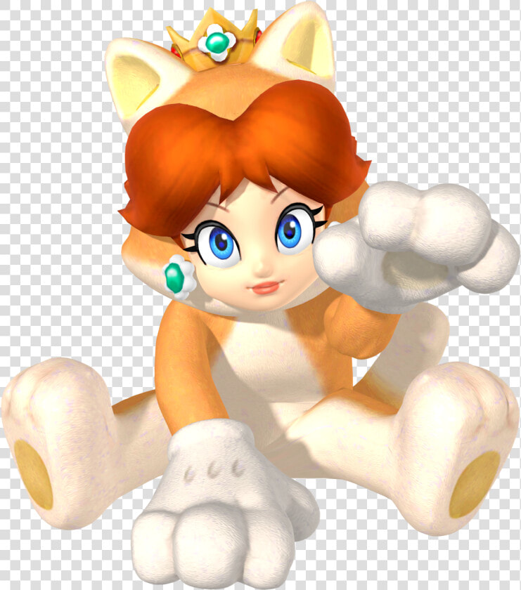 Daisy Cat Meow   Png Download   Cat Daisy Mario  Transparent PngTransparent PNG