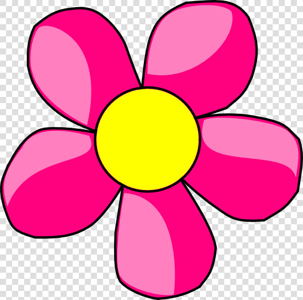 Pink Daisy Svg Clip Arts   Flowers Clip Art Pink  HD Png DownloadTransparent PNG