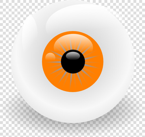 Orange Eyeballs  HD Png DownloadTransparent PNG