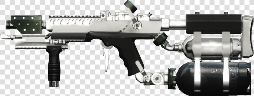 Flamethrower Chromed Combustion   Assault Rifle  HD Png DownloadTransparent PNG