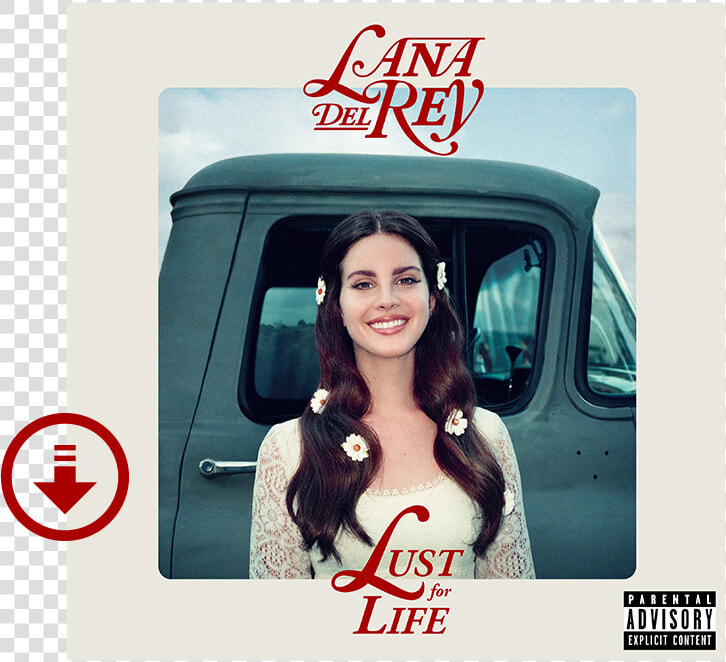 Album Lana Del Rey Lust For Life  HD Png DownloadTransparent PNG