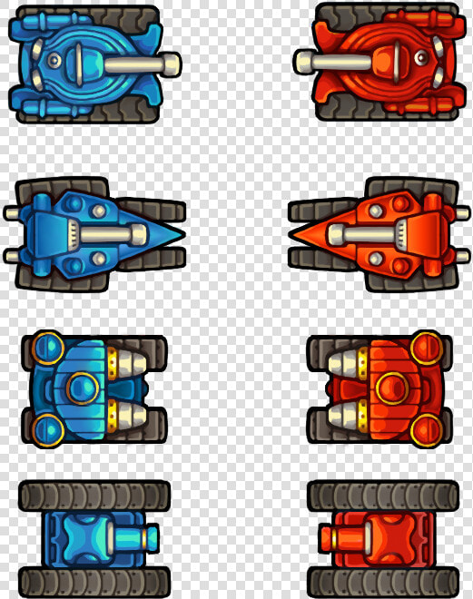 Preview   Tank 2d Top View  HD Png DownloadTransparent PNG