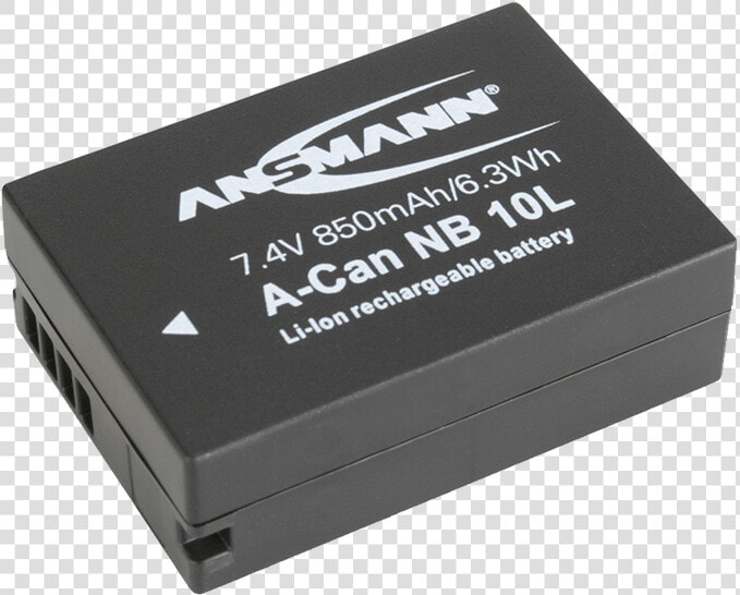 Ansmann Rechargeable For Canon Nb 10 L   Ssd Kingston A400 240gb  HD Png DownloadTransparent PNG