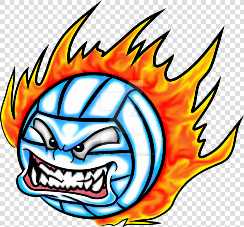 Clipart Volleyball Flame   Fire Ball With Volleyball  HD Png DownloadTransparent PNG