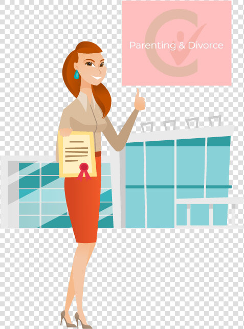 4 Hour Parenting Class For Divorce For Married Or Never   Successful Person With A Certificate  HD Png DownloadTransparent PNG